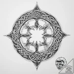 Tattoo sketch celtic spiral – tattoo sketch (№1759391853_0, 02.10.2025 07:57) — tattoovalue.net