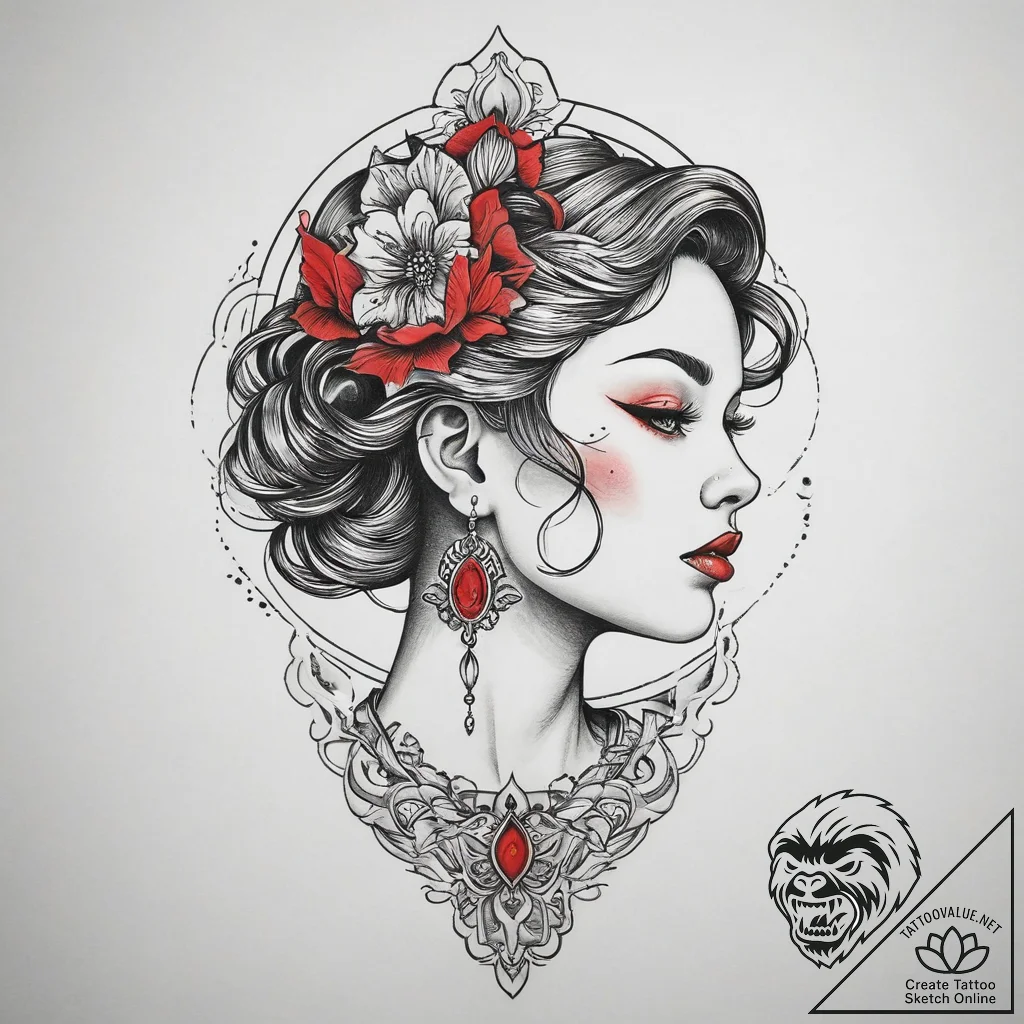Tattoo sketch small earring tattoo, tattoo dr... - tattoo sketch (№1759392842_0, 02.10.2025 08:14) — tattoovalue.net
