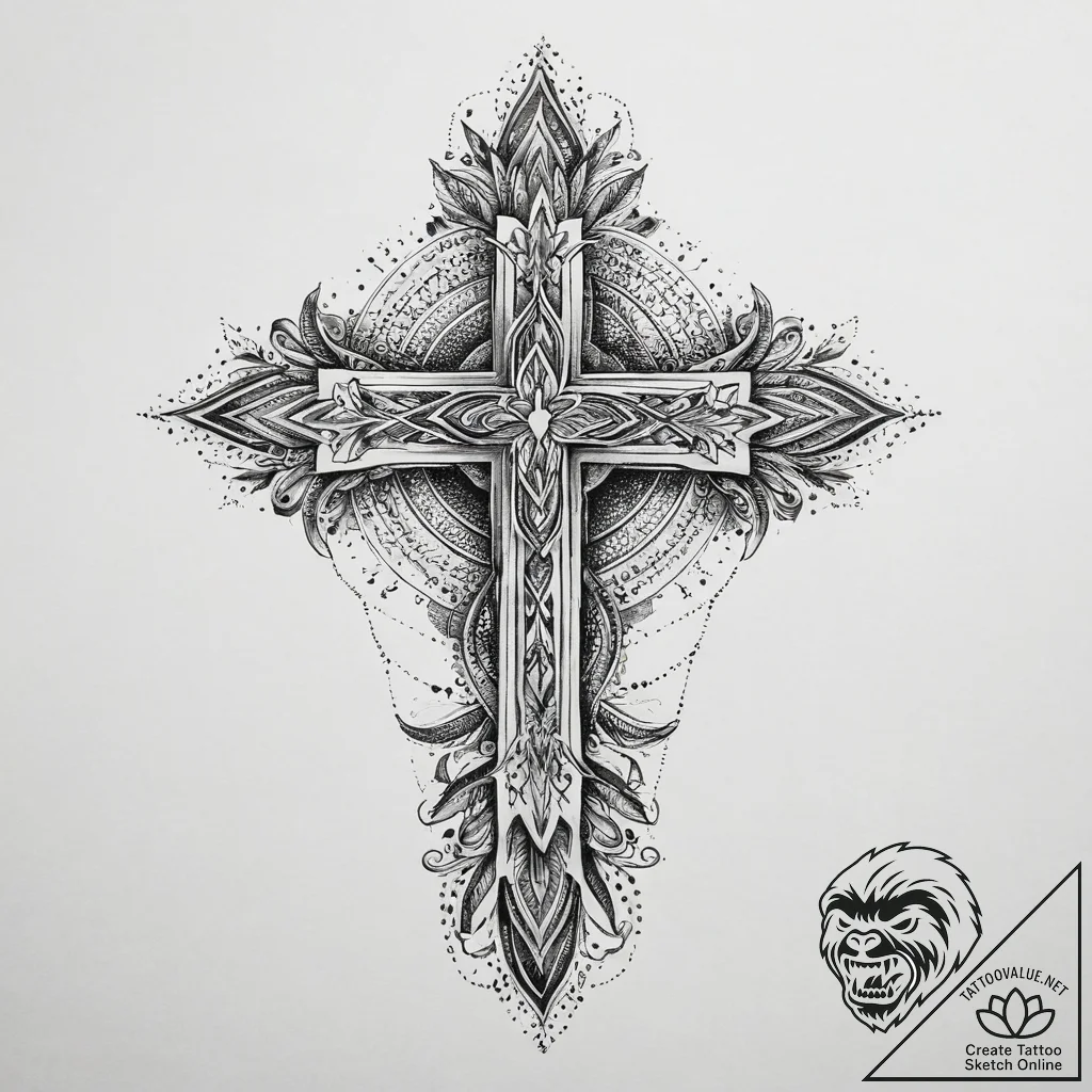 Tattoo sketch feeling, concept art for tattoo... - tattoo sketch (№1759399150_0, 02.10.2025 09:59) — tattoovalue.net