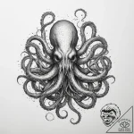 Tattoo sketch kraken tentacles, artistic tatt… – tattoo sketch (№1759399347_0, 02.10.2025 10:02) — tattoovalue.net