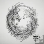 Tattoo sketch romantic full moon with a coupl… – tattoo sketch (№1759403121_0, 02.10.2025 11:05) — tattoovalue.net