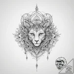 Tattoo sketch минималистичная линия – tattoo sketch (№1759406720_0, 02.10.2025 12:05) — tattoovalue.net