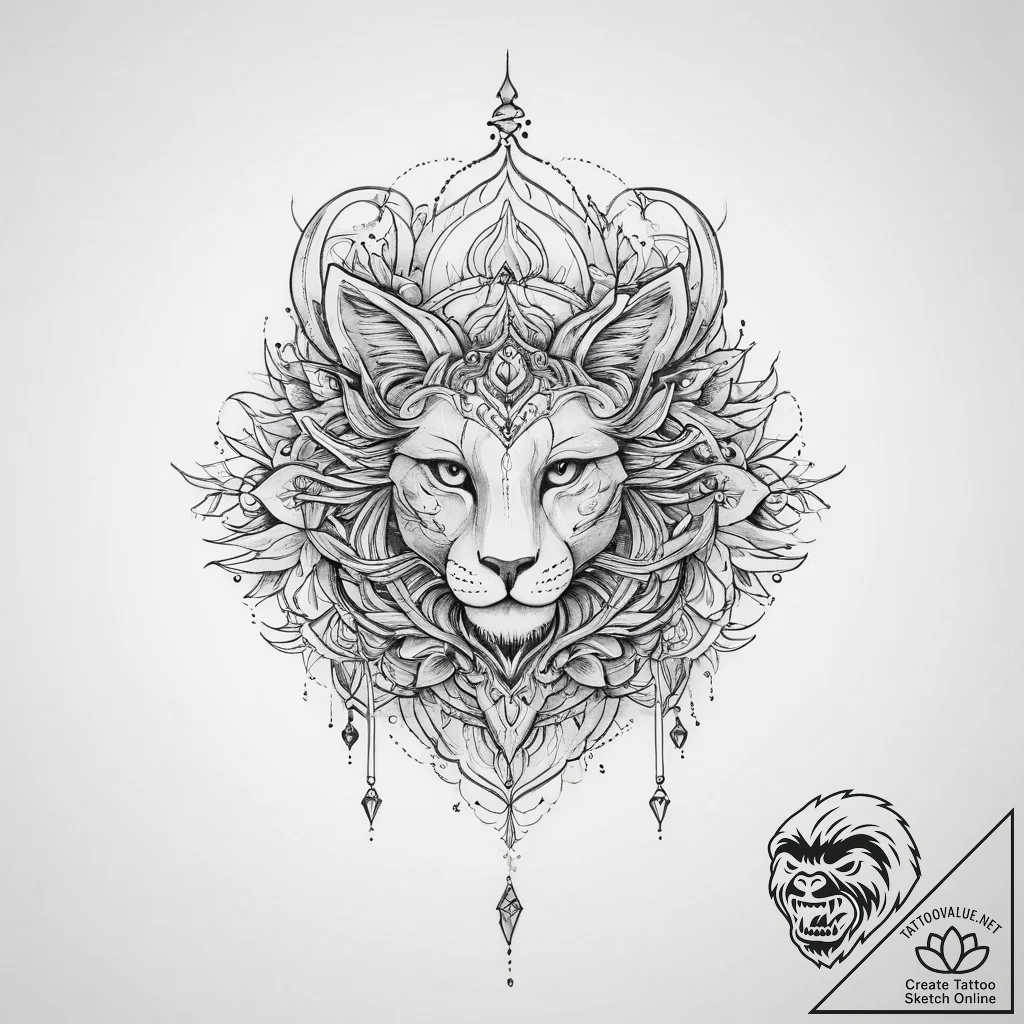 Tattoo sketch минималистичная линия - tattoo sketch (№1759406720_0, 02.10.2025 12:05) — tattoovalue.net