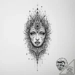 Tattoo sketch body, tattoo line art, dotwork… – tattoo sketch (№1759408312_0, 02.10.2025 12:31) — tattoovalue.net