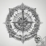 Tattoo sketch magical duel, tattoo line art,… – tattoo sketch (№1759408791_0, 02.10.2025 12:39) — tattoovalue.net