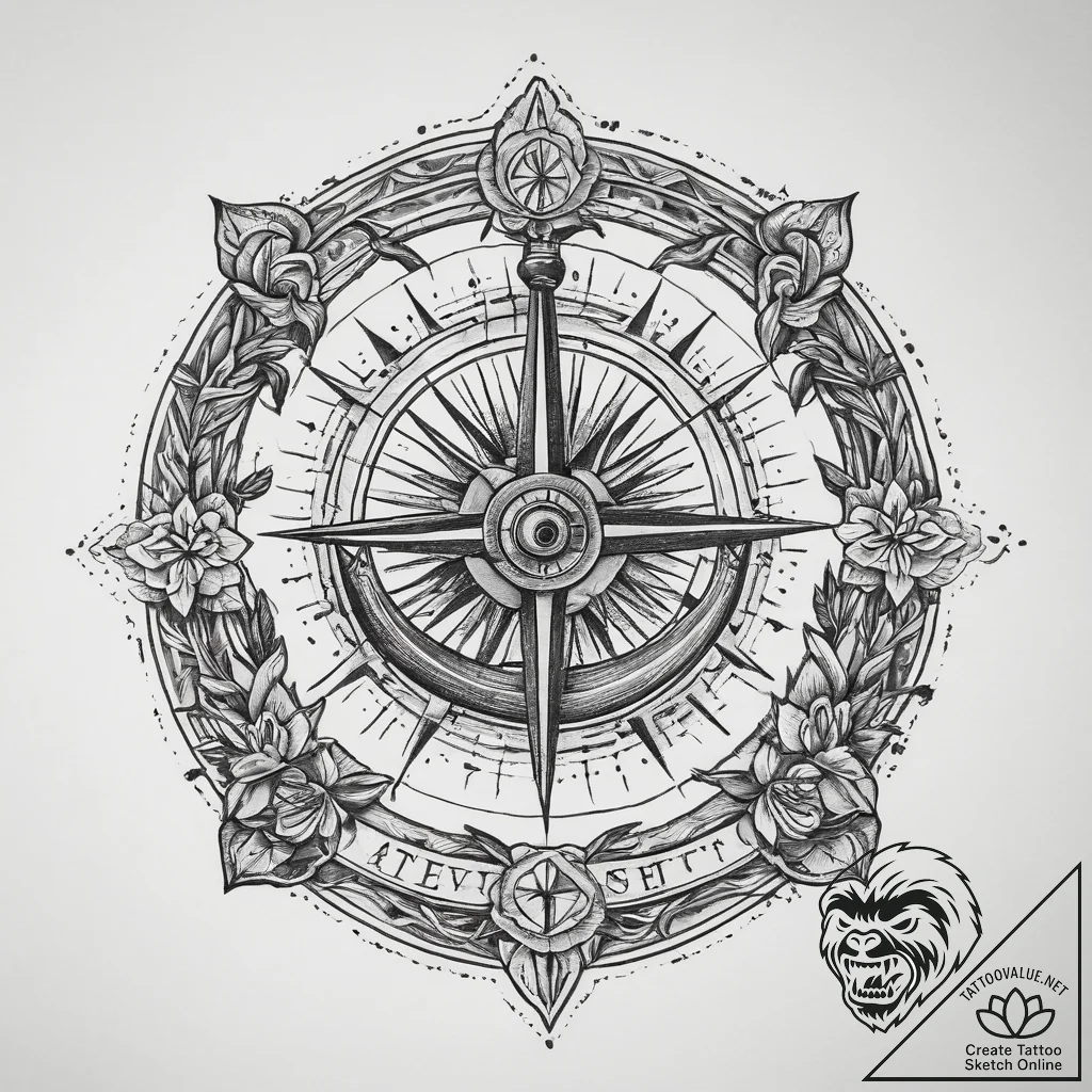 Tattoo sketch magical duel, tattoo line art,... - tattoo sketch (№1759408791_0, 02.10.2025 12:39) — tattoovalue.net