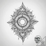 Tattoo sketch cosmos, tattoo drawing outline,… – tattoo sketch (№1759409214_0, 02.10.2025 12:46) — tattoovalue.net