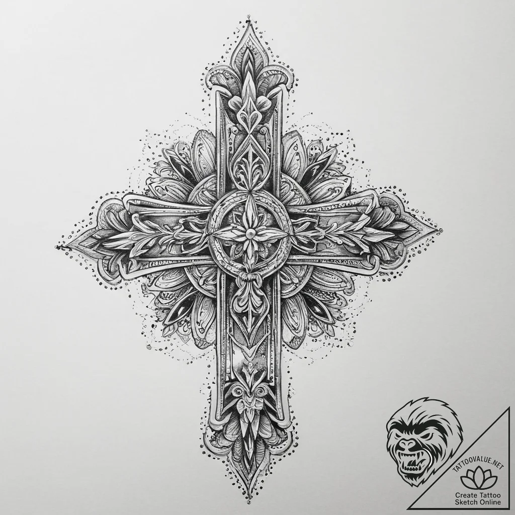 Tattoo sketch feeling, concept art for tattoo... - tattoo sketch (№1759410407_0, 02.10.2025 13:06) — tattoovalue.net