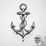 Tattoo sketch hands with a anchor, tattoo ske… – tattoo sketch (№1759411989_0, 02.10.2025 13:33) — tattoovalue.net