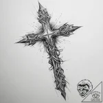 Tattoo sketch tour guide walking stick, artis… – tattoo sketch (№1759414569_0, 02.10.2025 14:16) — tattoovalue.net