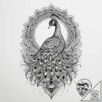 Tattoo sketch peacock tattoo, tattoo line art… – tattoo sketch (№1759417144_0, 02.10.2025 14:59) — tattoovalue.net