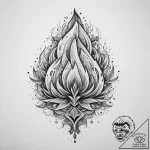 Tattoo sketch fire, tattoo sketch design, dot… – tattoo sketch (№1759418517_0, 02.10.2025 15:21) — tattoovalue.net