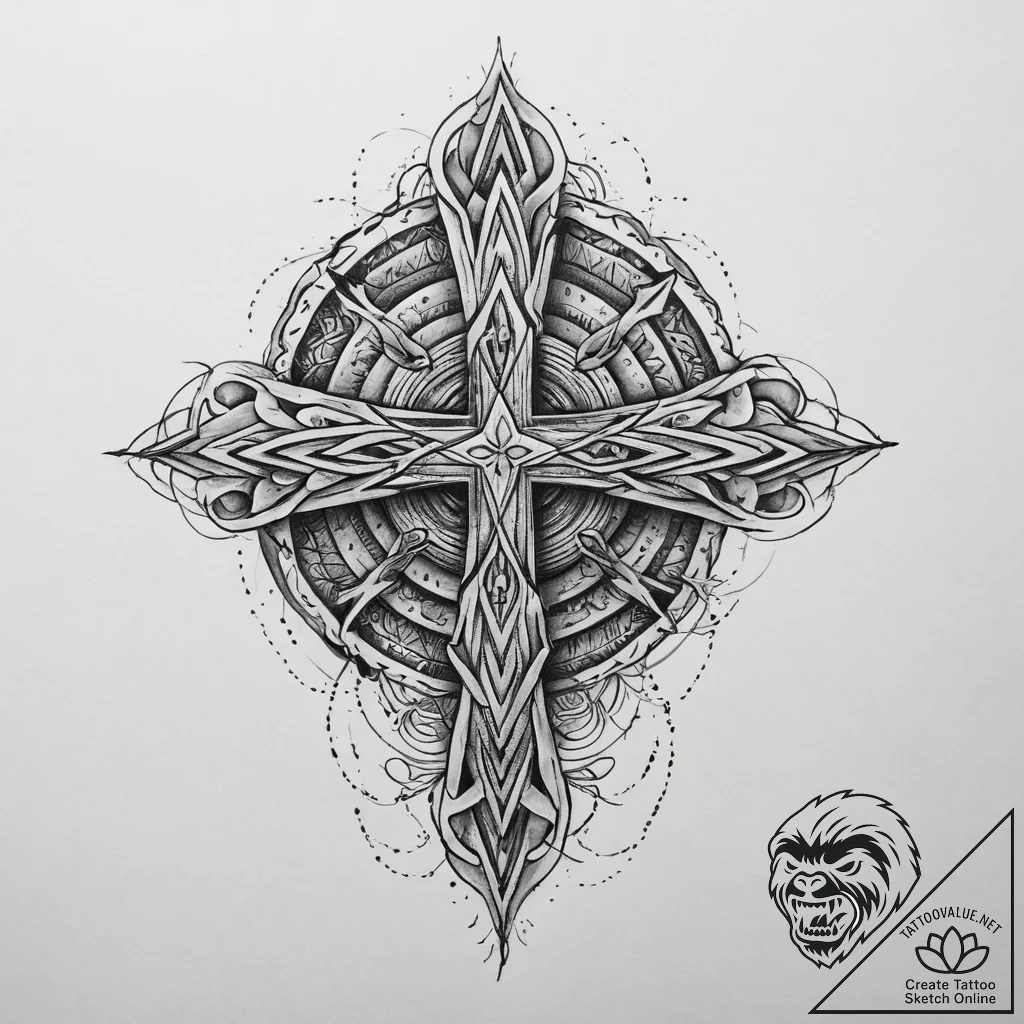 Tattoo sketch journey, ink illustration for t... - tattoo sketch (№1759418714_0, 02.10.2025 15:25) — tattoovalue.net