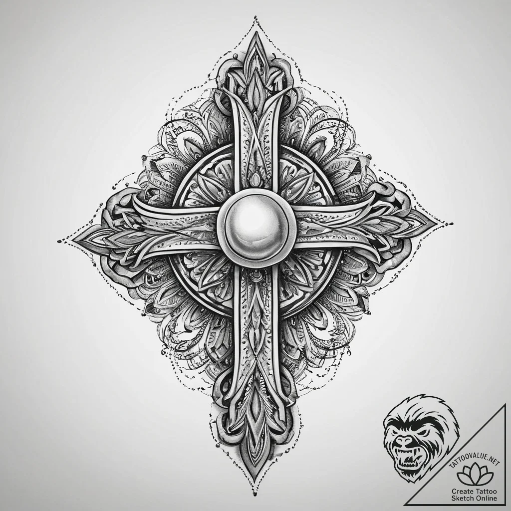 Tattoo sketch pearl string tattoo, ink illust... - tattoo sketch (№1759421287_0, 02.10.2025 16:08) — tattoovalue.net