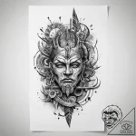 Tattoo sketch ancient scroll, tattoo drawing… – tattoo sketch (№1759422863_0, 02.10.2025 16:34) — tattoovalue.net