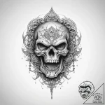 Tattoo sketch stone – tattoo sketch (№1759423256_0, 02.10.2025 16:40) — tattoovalue.net