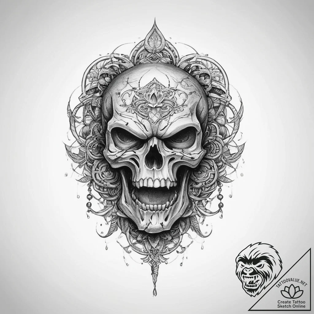 Tattoo sketch stone - tattoo sketch (№1759423256_0, 02.10.2025 16:40) — tattoovalue.net