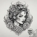 Tattoo sketch guru portrait, tattoo flash she… – tattoo sketch (№1759424833_0, 02.10.2025 17:07) — tattoovalue.net
