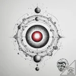 Tattoo sketch solar system, artistic tattoo s… – tattoo sketch (№1759429986_0, 02.10.2025 18:33) — tattoovalue.net