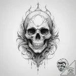 Tattoo sketch ghost – tattoo sketch (№1759431170_0, 02.10.2025 18:52) — tattoovalue.net