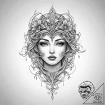 Tattoo sketch lie, artistic tattoo sketch, cl… – tattoo sketch (№1759433547_0, 02.10.2025 19:32) — tattoovalue.net