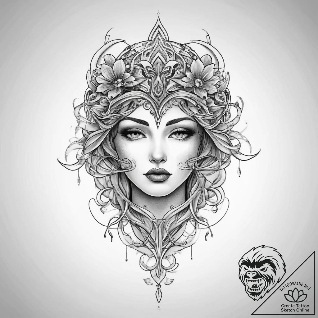 Tattoo sketch lie, artistic tattoo sketch, cl... - tattoo sketch (№1759433547_0, 02.10.2025 19:32) — tattoovalue.net