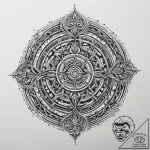 Tattoo sketch labyrinth, artistic tattoo sket… – tattoo sketch (№1759434529_0, 02.10.2025 19:48) — tattoovalue.net