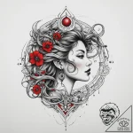 Tattoo sketch cosmic foundation, tattoo sketc… – tattoo sketch (№1759435118_0, 02.10.2025 19:58) — tattoovalue.net