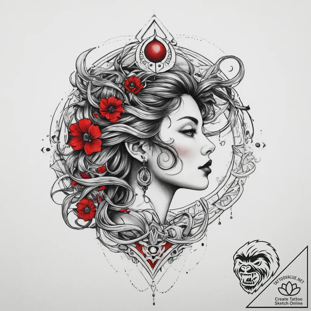 Tattoo sketch cosmic foundation, tattoo sketc... - tattoo sketch (№1759435118_0, 02.10.2025 19:58) — tattoovalue.net