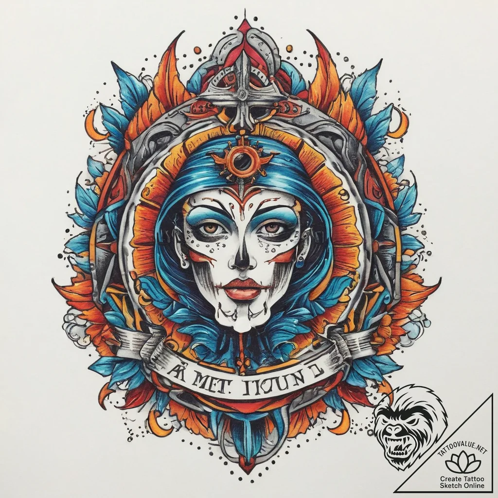 Tattoo sketch spiritual awakening, concept ar... - tattoo sketch (№1759435905_0, 02.10.2025 20:11) — tattoovalue.net