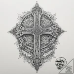 Tattoo sketch a symbolic idea, tattoo flash s… – tattoo sketch (№1759436691_0, 02.10.2025 20:24) — tattoovalue.net