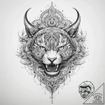 Tattoo sketch hidden – tattoo sketch (№1759439833_0, 02.10.2025 21:17) — tattoovalue.net