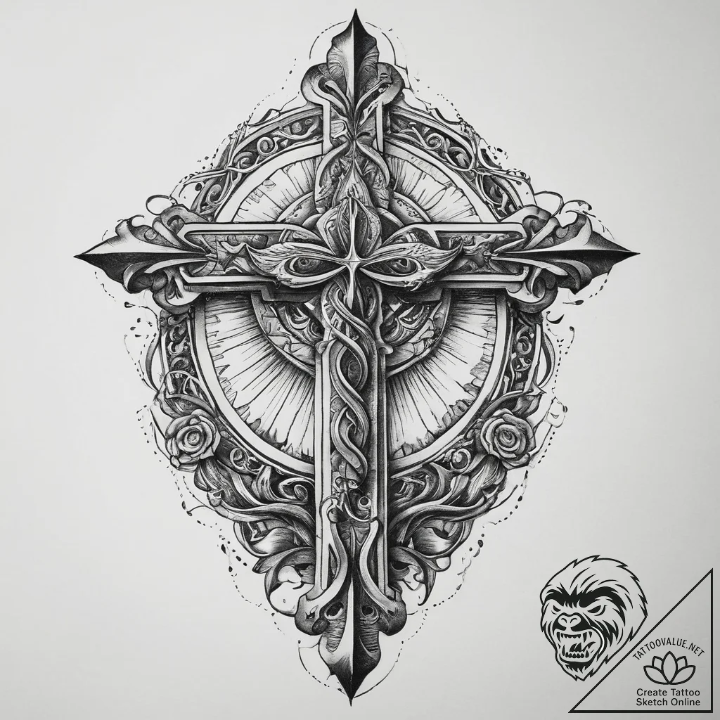 Tattoo sketch air, concept art for tattoo, de... - tattoo sketch (№1759447868_0, 02.10.2025 23:31) — tattoovalue.net