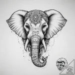 Tattoo sketch elephant, tattoo sketch design,… – tattoo sketch (№1759449575_0, 02.10.2025 23:59) — tattoovalue.net