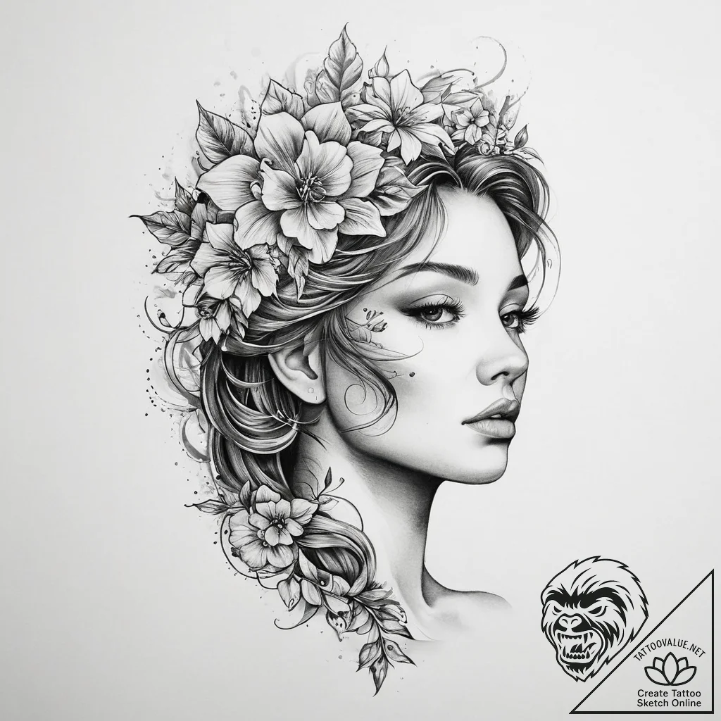 Tattoo sketch breath - tattoo sketch (№1759450751_0, 03.10.2025 00:19) — tattoovalue.net