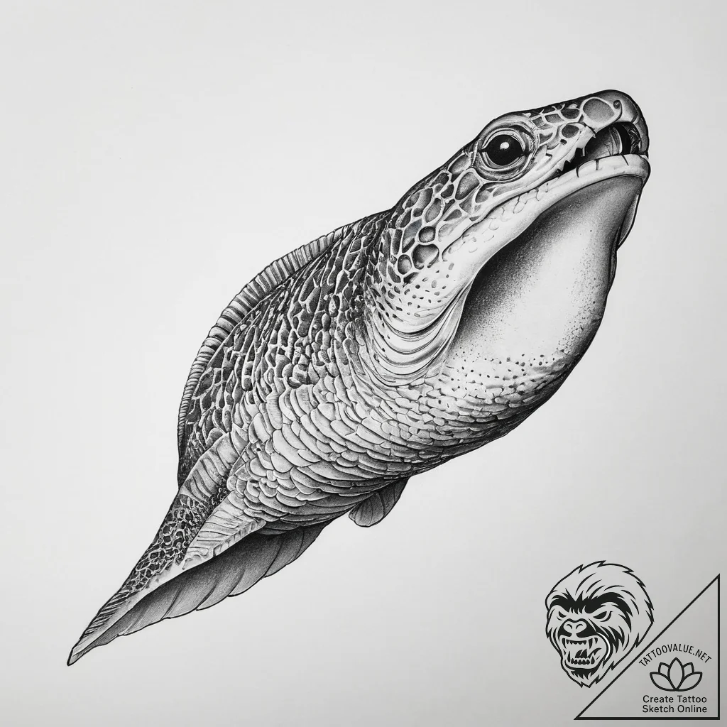 Tattoo sketch moray eel - tattoo sketch (№1759451151_0, 03.10.2025 00:25) — tattoovalue.net