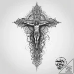 Tattoo sketch sacred character, tattoo drawin… – tattoo sketch (№1759451350_0, 03.10.2025 00:29) — tattoovalue.net
