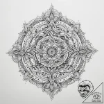 Tattoo sketch cosmic tale, ink illustration f… – tattoo sketch (№1759452743_0, 03.10.2025 00:52) — tattoovalue.net