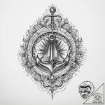 Abstract & geometric, tattoo drawing outline,… – tattoo sketch (№1759453744_0, 03.10.2025 01:09) — tattoovalue.net
