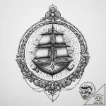 Tattoo sketch beautiful mess, concept art for… – tattoo sketch (№1759458543_0, 03.10.2025 02:29) — tattoovalue.net
