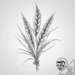 Tattoo sketch farmer wheat stalk, concept art… – tattoo sketch (№1759462368_0, 03.10.2025 03:32) — tattoovalue.net