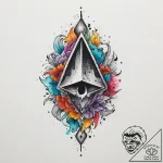Tattoo sketch obsidian, tattoo flash sheet de… – tattoo sketch (№1759463372_0, 03.10.2025 03:49) — tattoovalue.net
