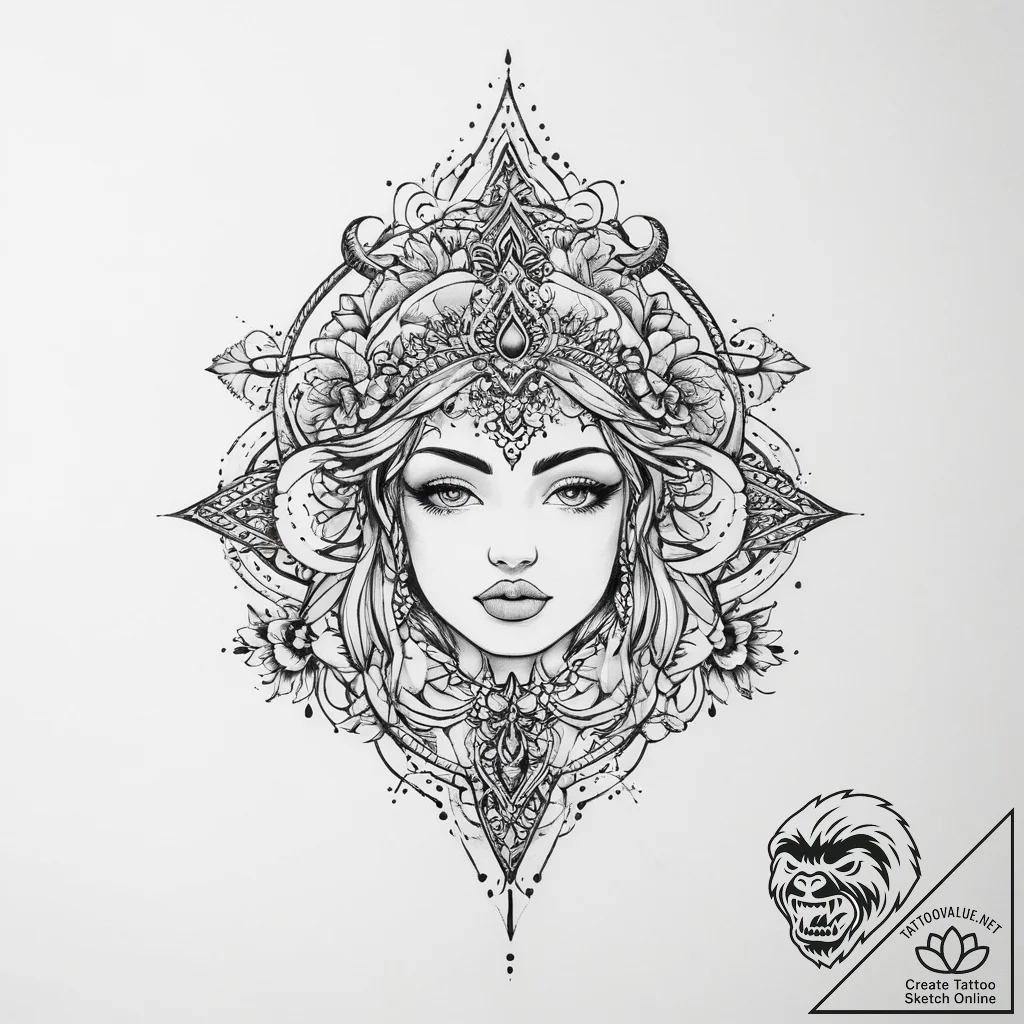 Tattoo sketch sand - tattoo sketch (№1759466764_0, 03.10.2025 04:46) — tattoovalue.net