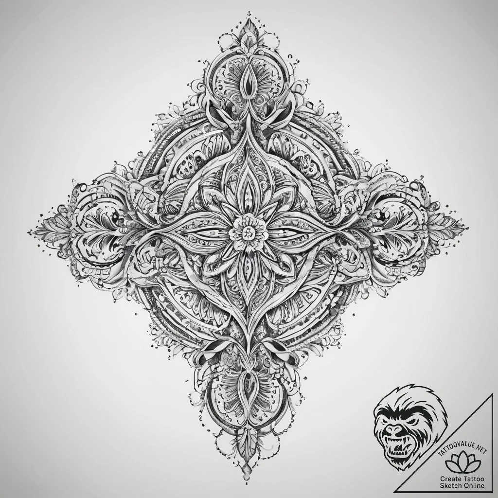 Tattoo sketch mind, concept art for tattoo, s... - tattoo sketch (№1759467755_0, 03.10.2025 05:02) — tattoovalue.net