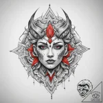 Tattoo sketch weave, concept art for tattoo,… – tattoo sketch (№1759468350_0, 03.10.2025 05:12) — tattoovalue.net