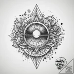Tattoo sketch cosmos, tattoo drawing outline,… – tattoo sketch (№1759469667_0, 03.10.2025 05:34) — tattoovalue.net