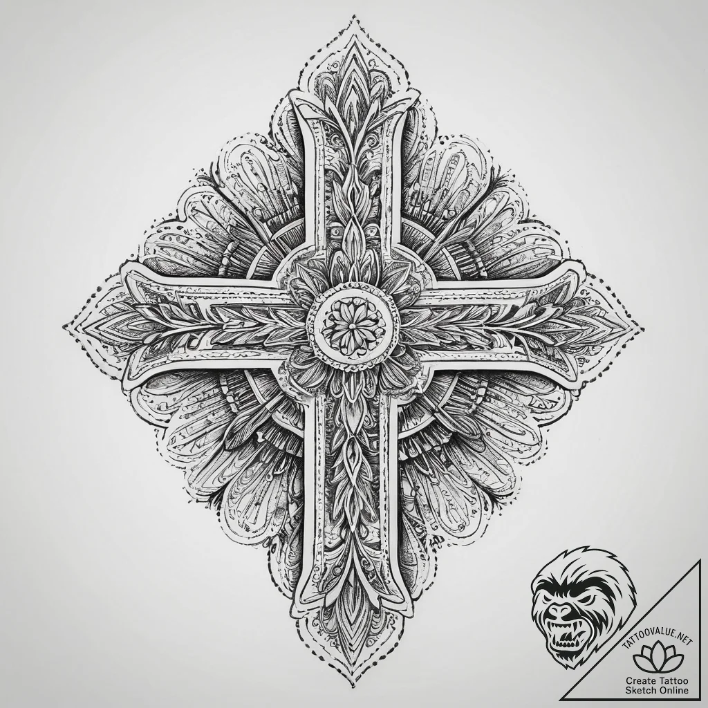 Tattoo sketch feeling, concept art for tattoo... - tattoo sketch (№1759470976_0, 03.10.2025 05:56) — tattoovalue.net