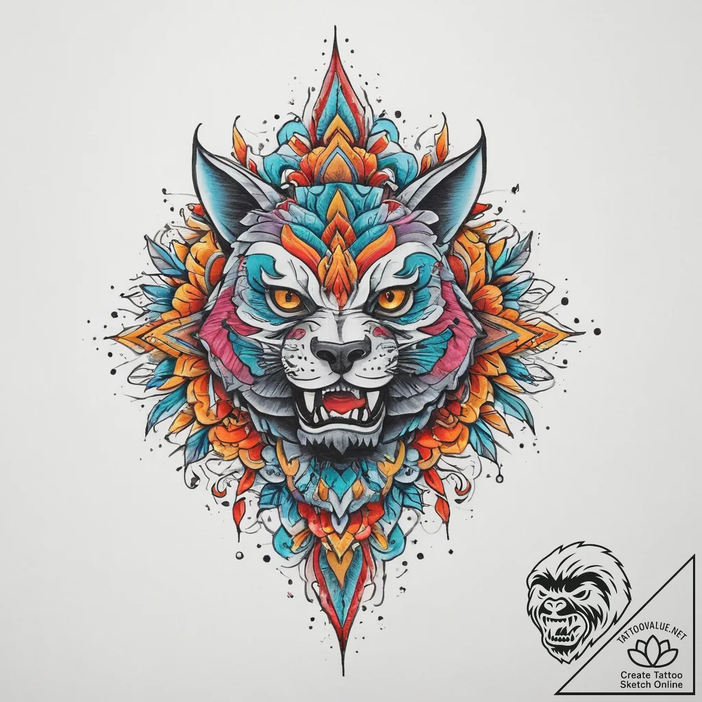 Tattoo sketch replica, tattoo line art, vibra... - tattoo sketch (№1759472506_0, 03.10.2025 06:21) — tattoovalue.net
