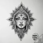 Tattoo sketch sacred source, tattoo drawing o… – tattoo sketch (№1759476672_0, 03.10.2025 07:31) — tattoovalue.net