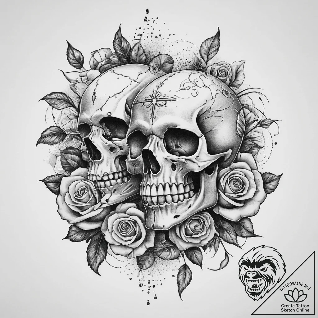Tattoo sketch brain, artistic tattoo sketch,... - tattoo sketch (№1759477554_0, 03.10.2025 07:45) — tattoovalue.net